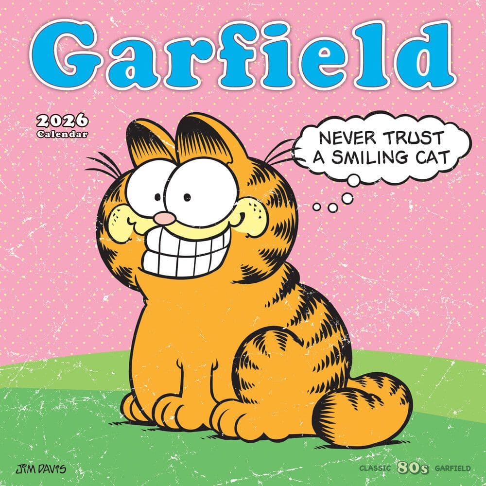 Garfield 2026 Wall Calendar Main Product Image