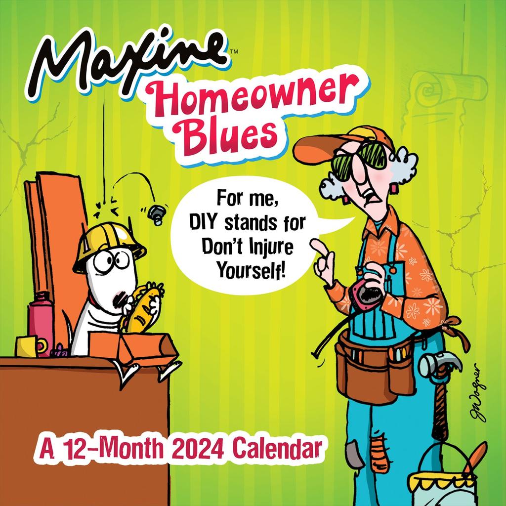 Maxine Mandates 2024 Wall Calendar Main Image