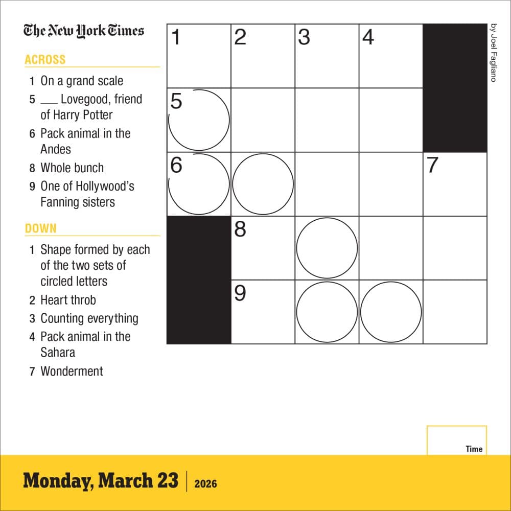 New York Times 2026 Desk Calendar Fourth Alternate Image