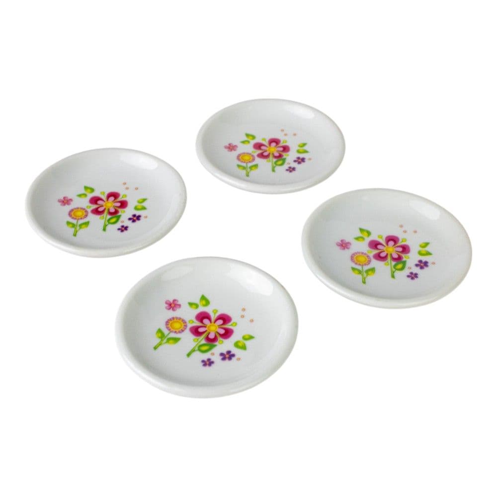 Flower Porcelain Tea Set 12 Piece Fifth  Alternate Image