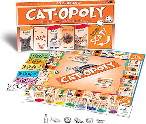 Cat-opoly Board Game