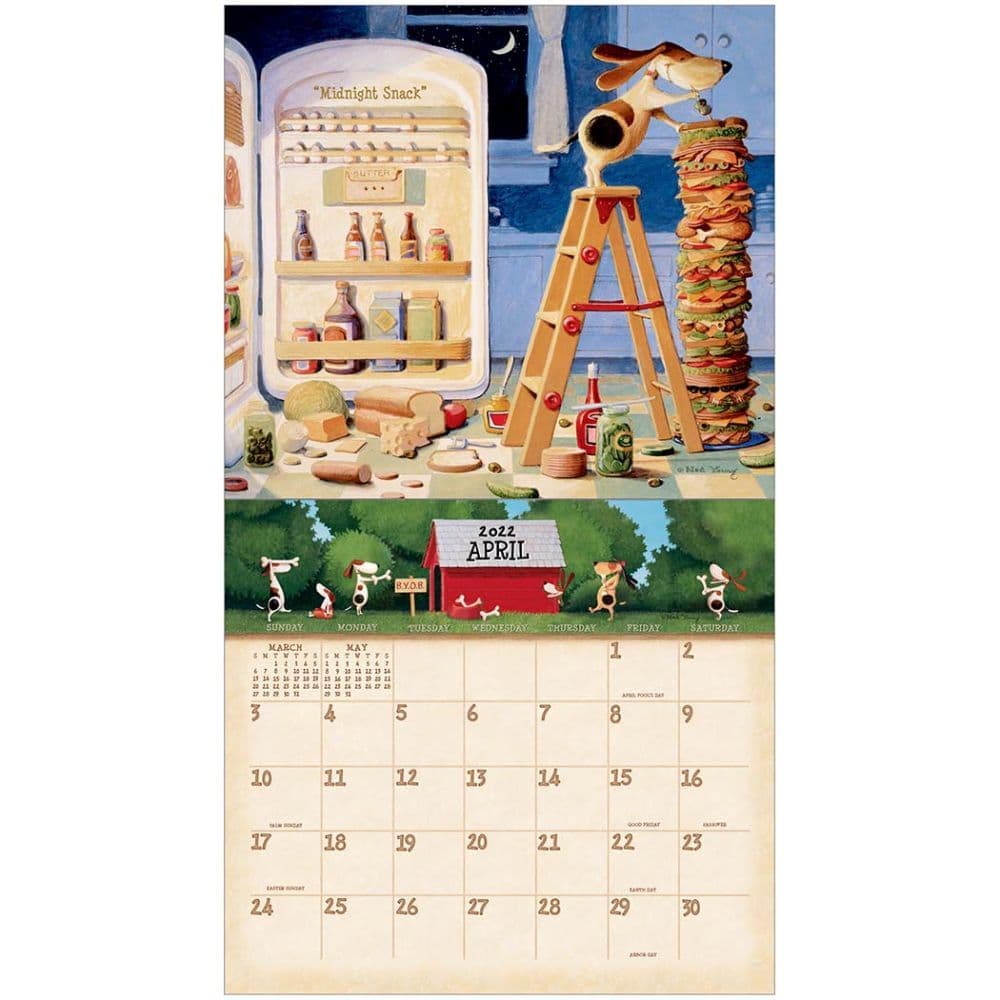 dogs life 2022 wall calendar calendarscom