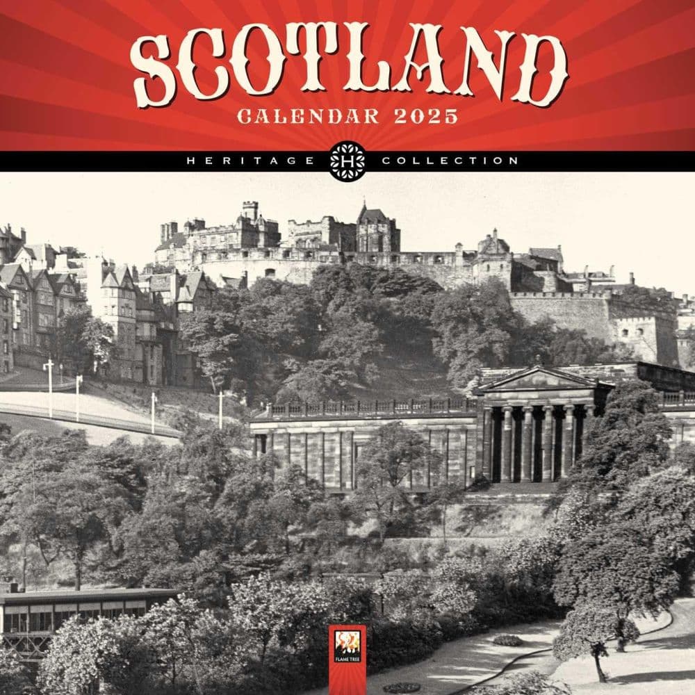 Scotland Heritage 2025 Wall Calendar - Calendars.com