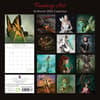 image Fantasy Art 2024 Wall Calendar back cover