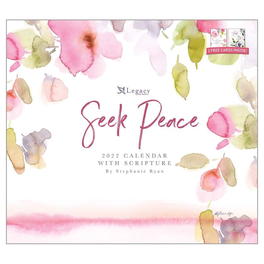 Seek Peace 2022 Wall Calendar
