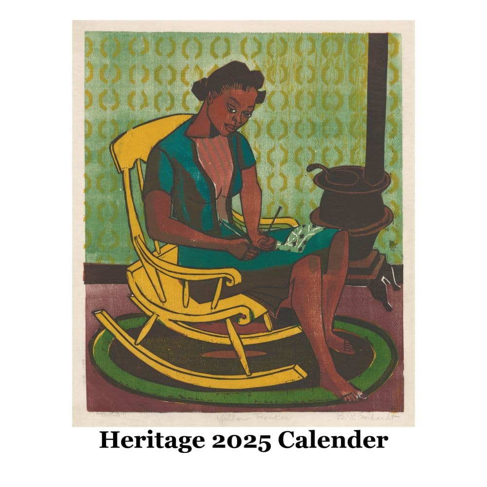 Heritage Square 2025 Wall Calendar Main Image