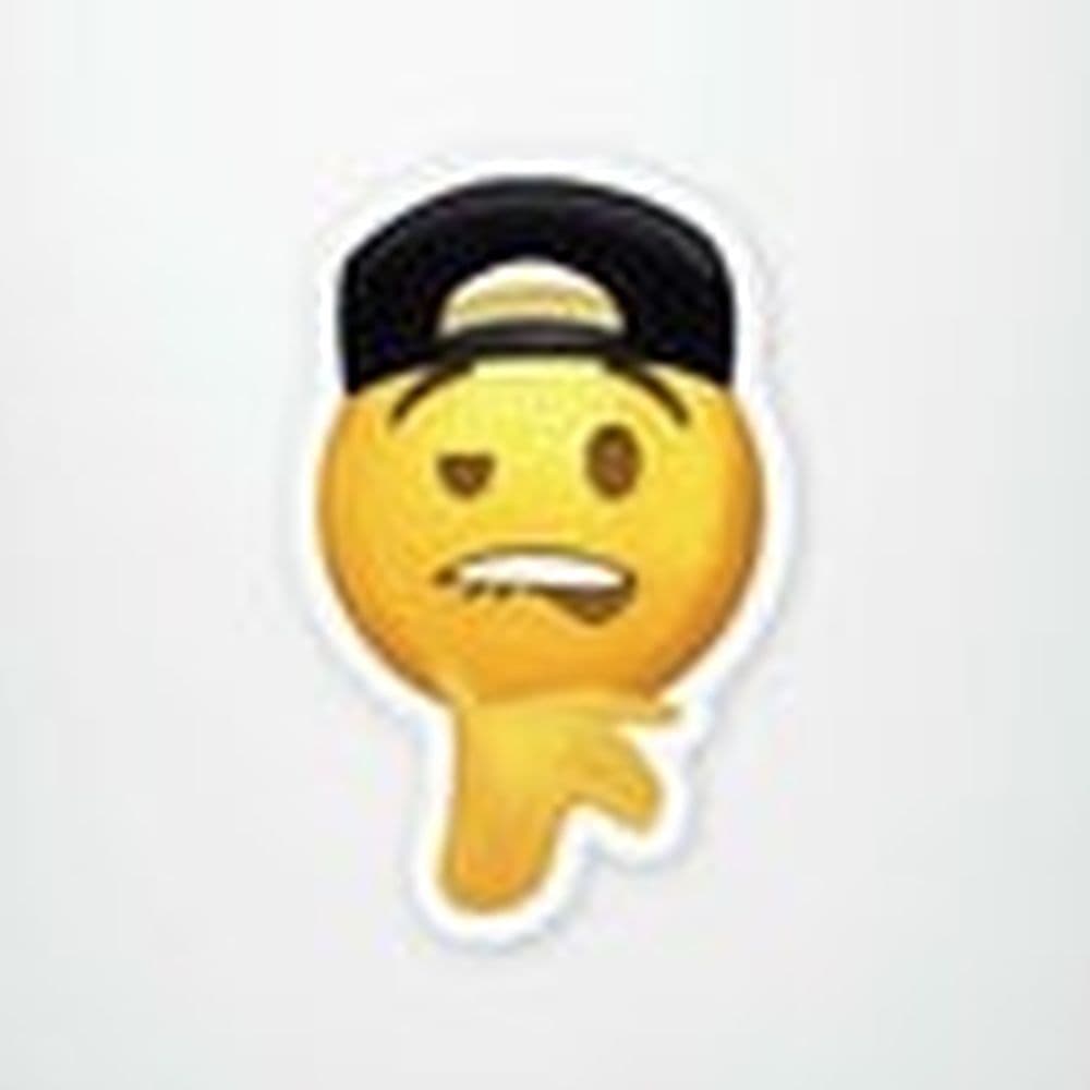 Lip Bite Emoji Sticker Main Image