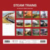 image Steam Trains 2026 Wall Calendar First Alternate Image