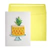 image Pineapple Cake Quilling Birthday Card