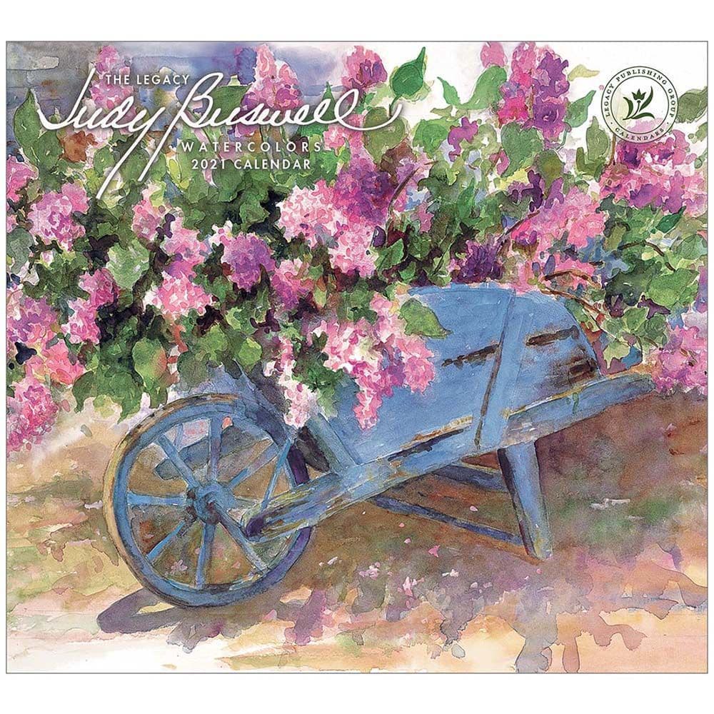 2021 Watercolors Buswell Wall Calendar