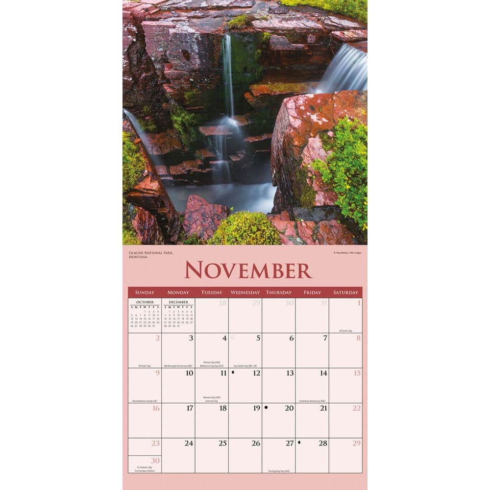 National Parks 2025 Wall Calendar Fourth Alternate Image width=&quot;1000&quot; height=&quot;1000&quot;