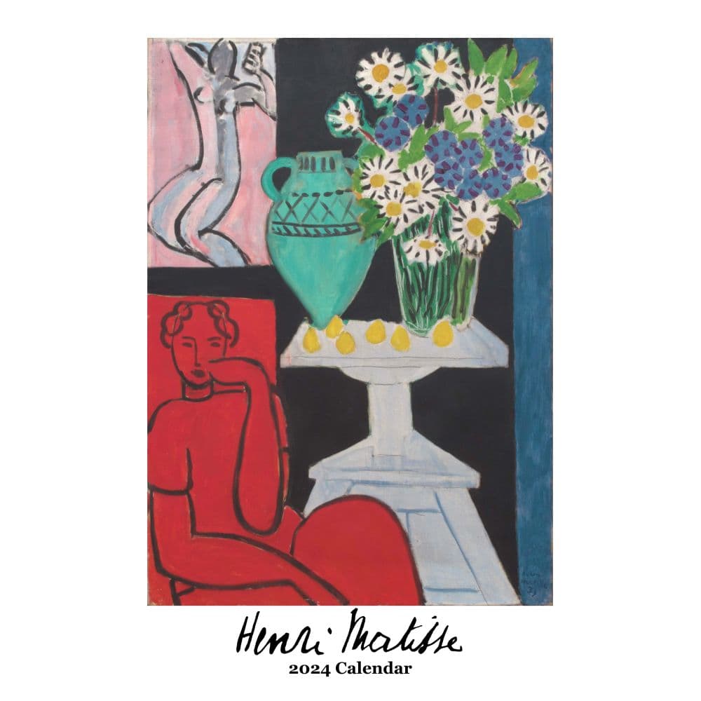 Matisse Poster 2024 Wall Calendar - Calendars.com
