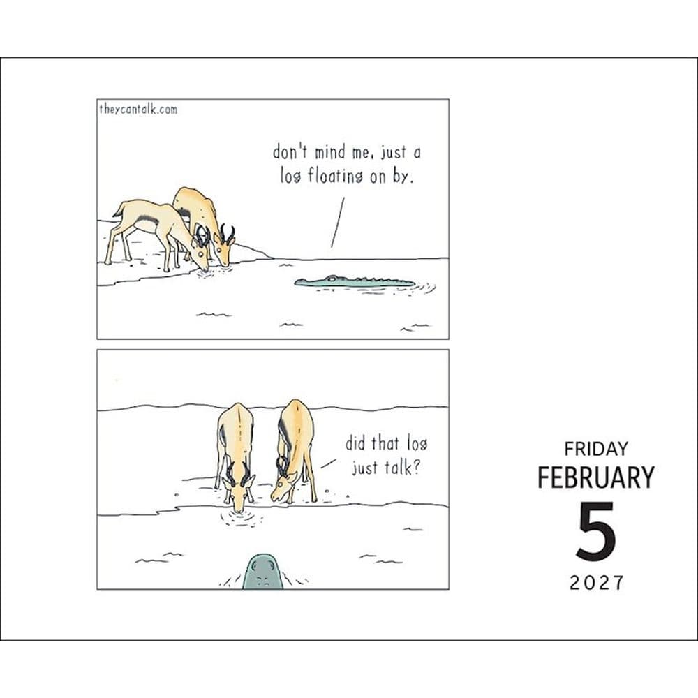 They Can Talk Comic 2027 Desk Calendar Fourth Alternate Image