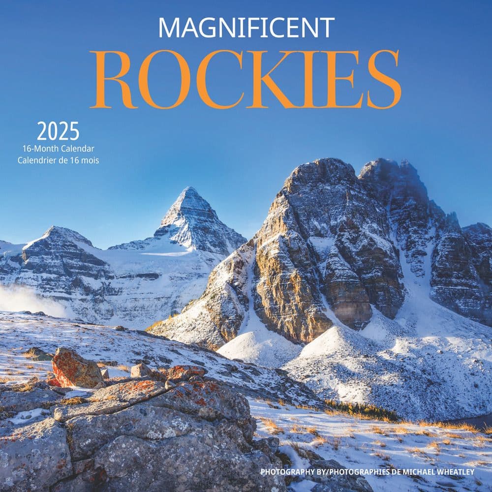 Magnificent Rockies 2025 Mini Wall Calendar