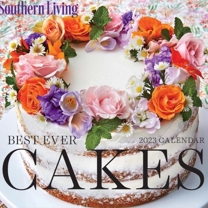 Southern Living Best Ever Cakes 2023 Wall Calendar