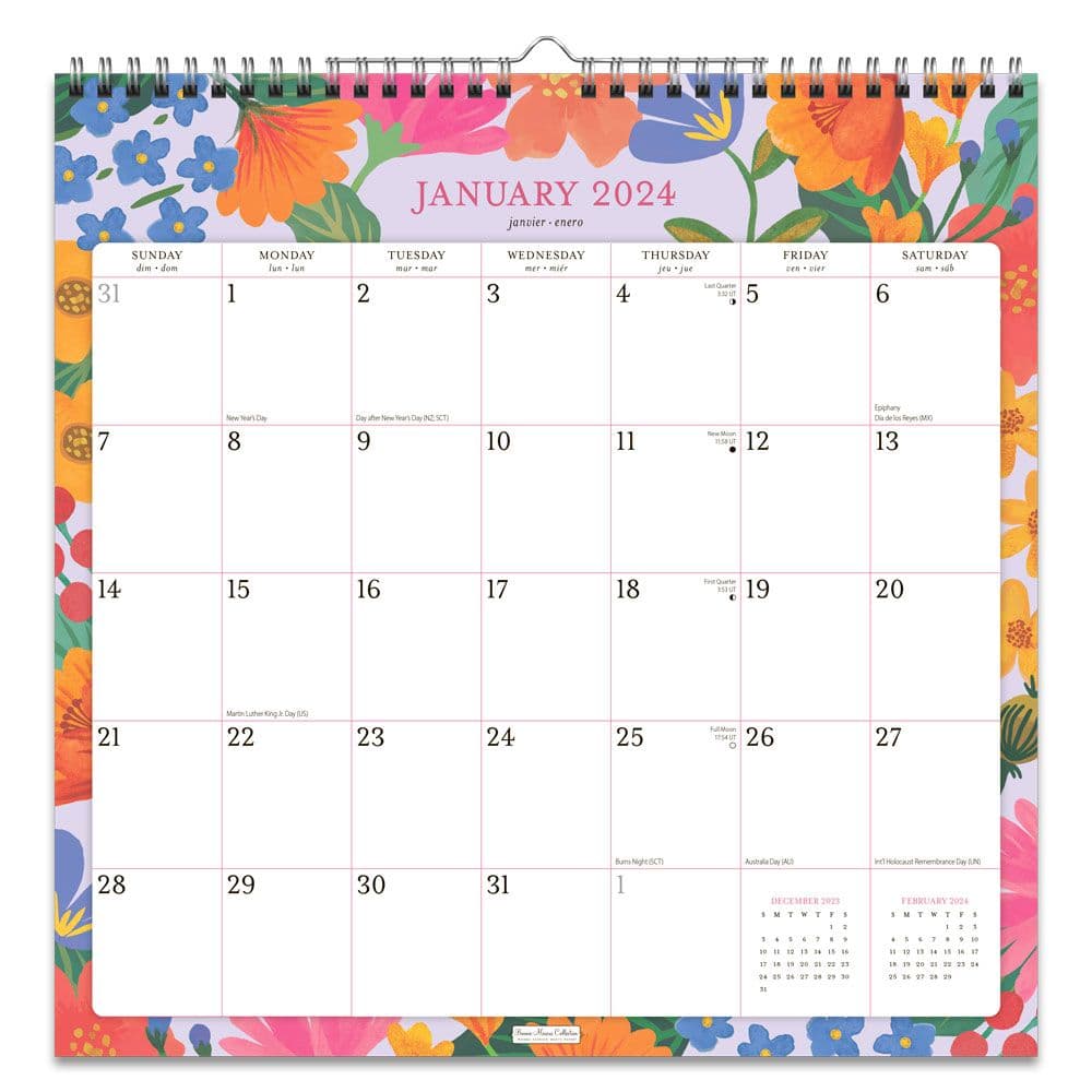 Bonnie Marcus Office Spiral 2024 Wall Calendar Main Product Image width=&quot;1000&quot; height=&quot;1000&quot;