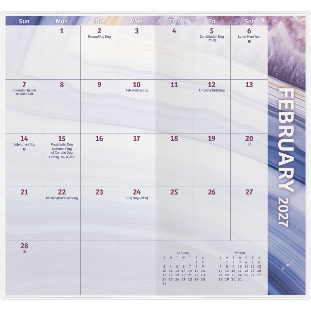 Marble 2027 Pocket Planner Second Alternate Image