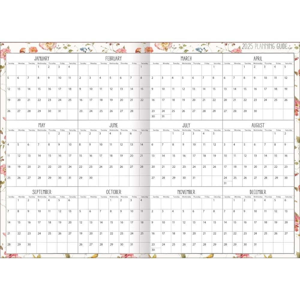 Watercolor Seasons by Lisa Audit 2025 Monthly Planner Third Alternate Image width=&quot;1000&quot; height=&quot;1000&quot;
