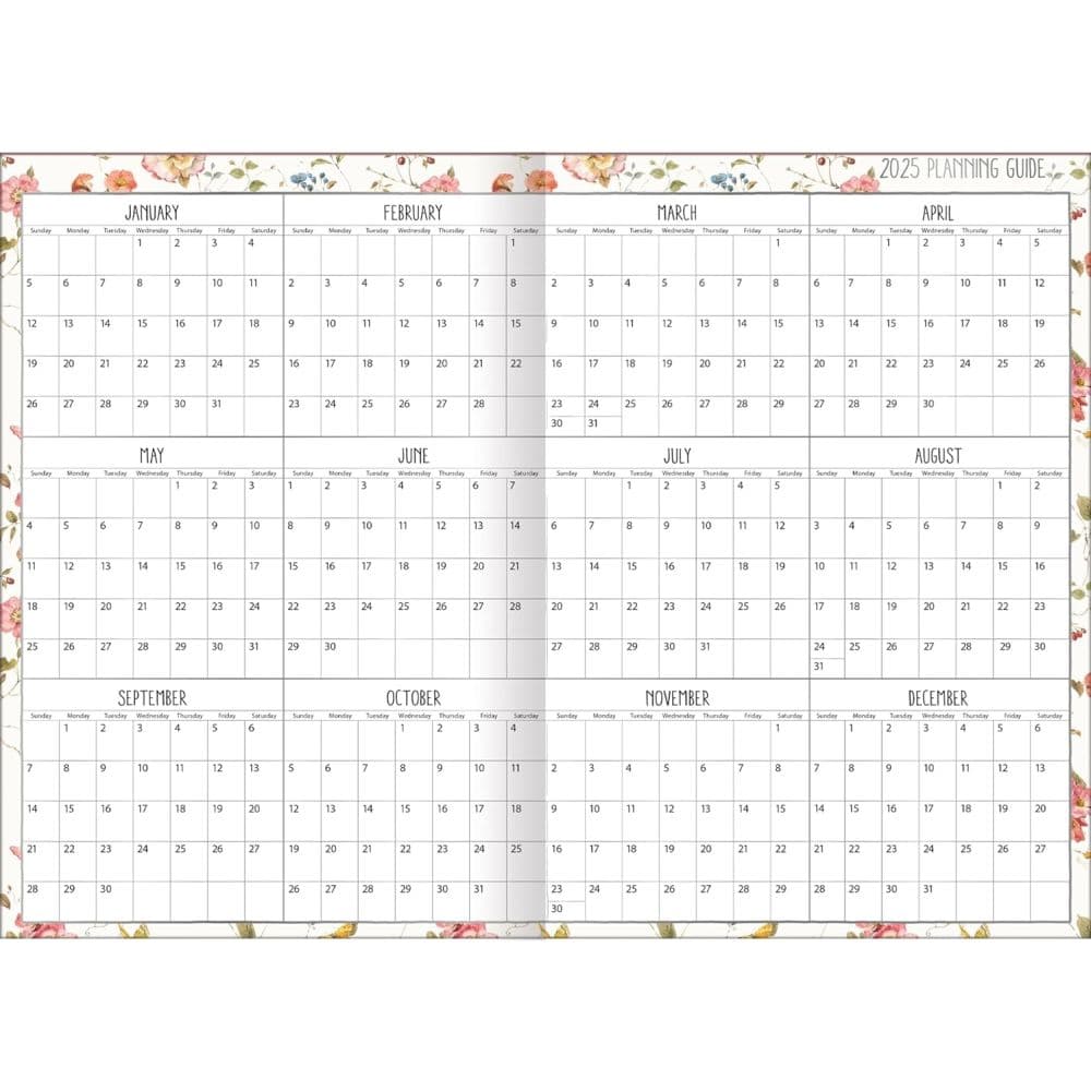 Watercolor Seasons by Lisa Audit 2025 Monthly Planner Third Alternate Image width=&quot;1000&quot; height=&quot;1000&quot;