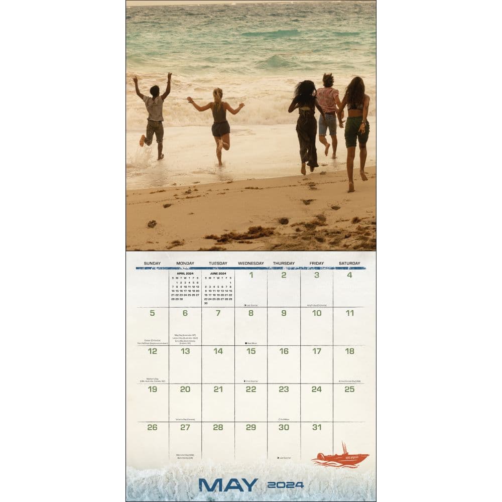 Outer Banks 2024 Wall Calendar Alternate 3