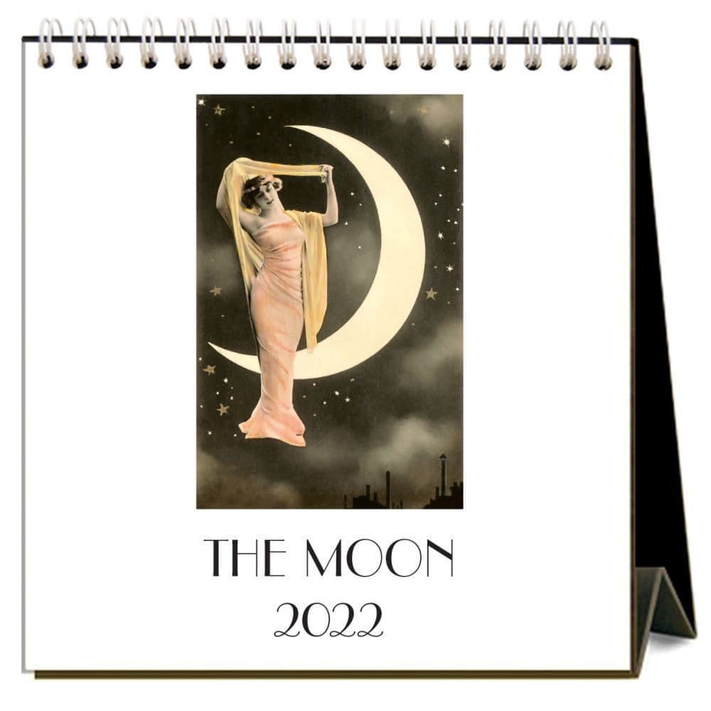 The Moon 2022 Desk Calendar