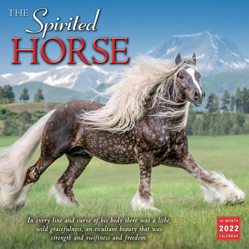 The Spirited Horse 2022 Wall Calendar