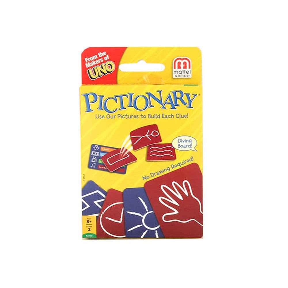 Pictionary Card Game - Calendars.com