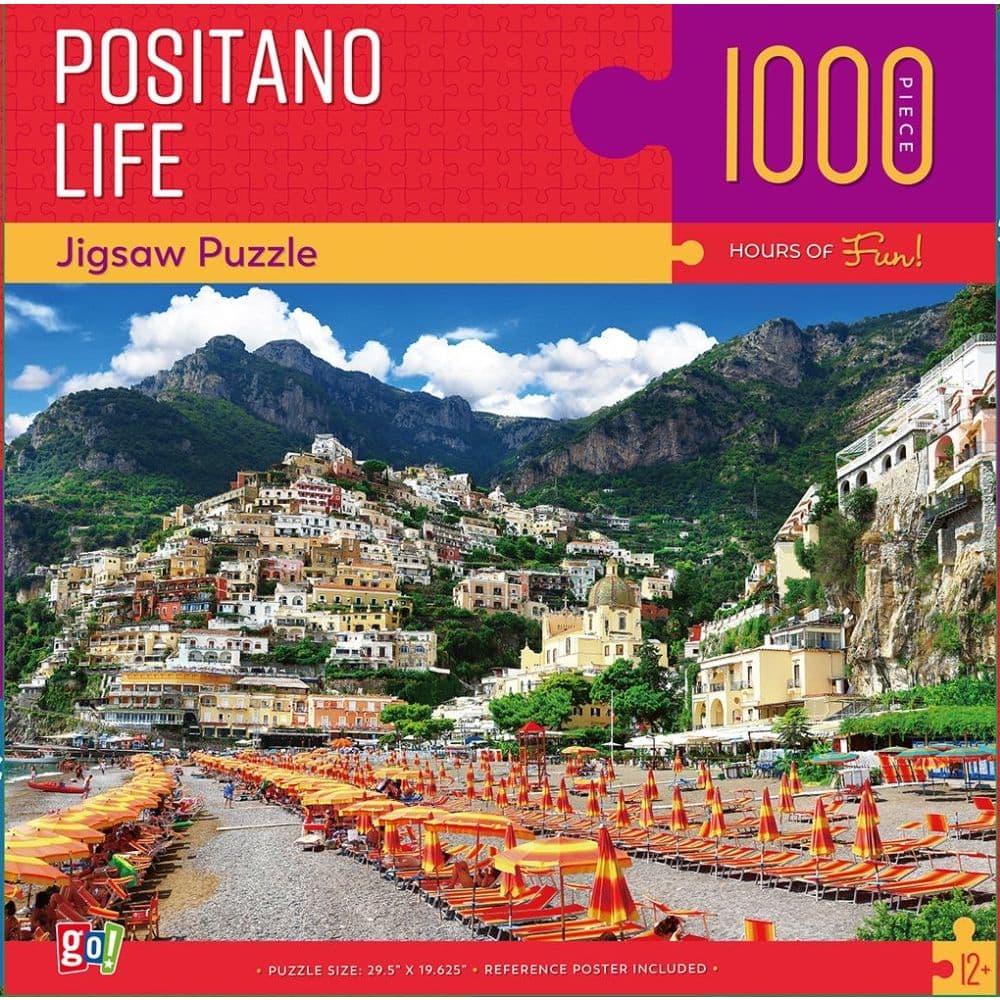 GC Positano Life 1000pc Jigsaw Puzzle