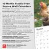 image Chickens 2025 Wall Calendar