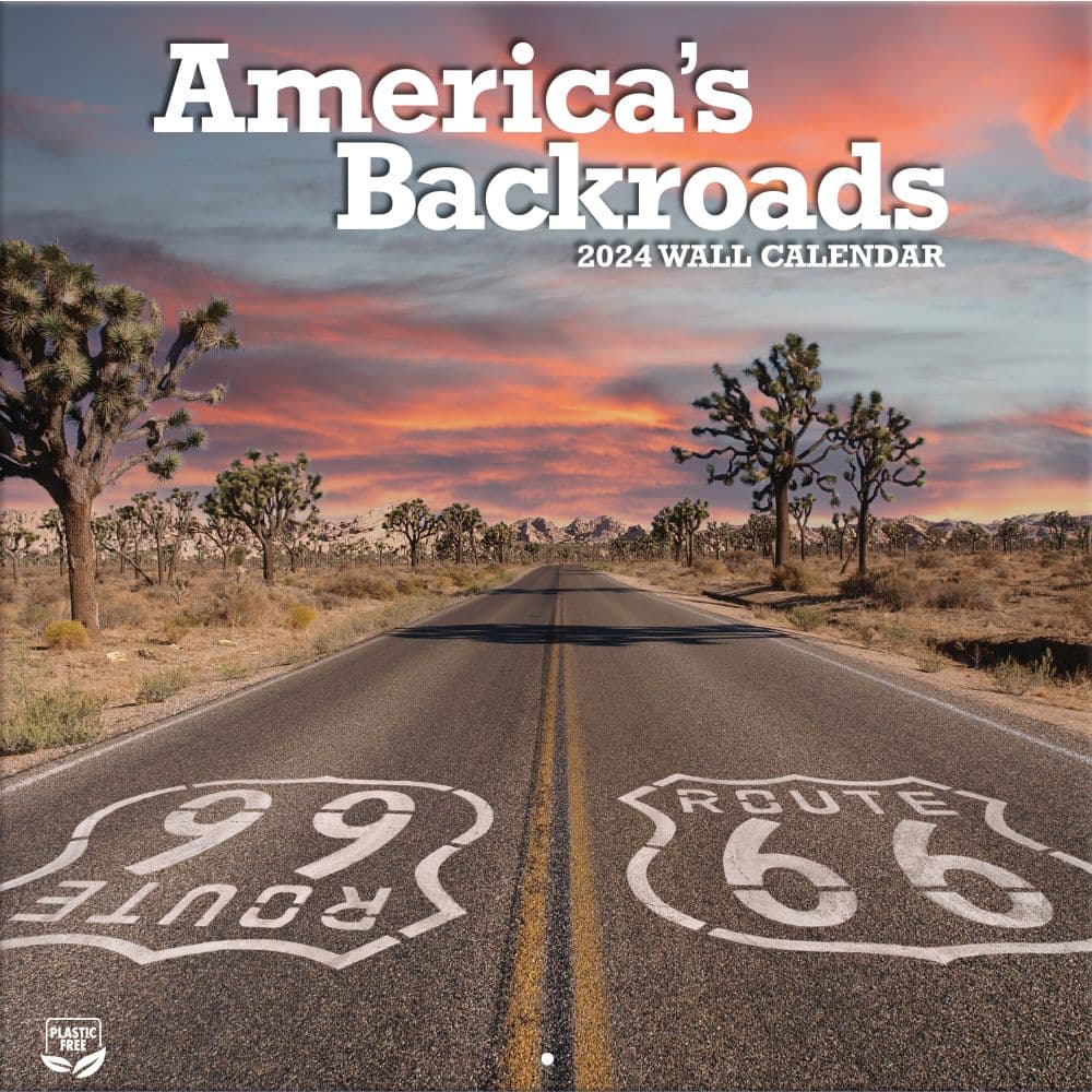 Americas Backroads 2024 Wall Calendar