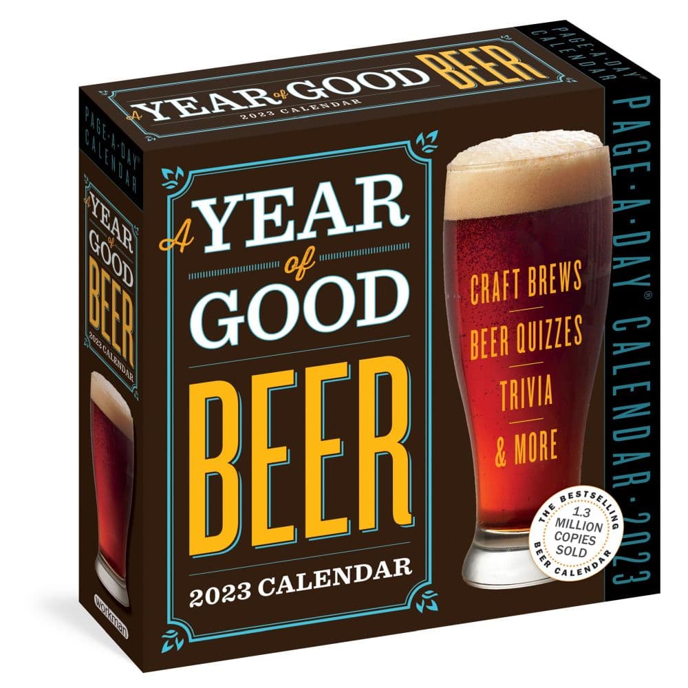 Workman Publishing A Year of Good Beer 2023 Page-A-Day Calendar
