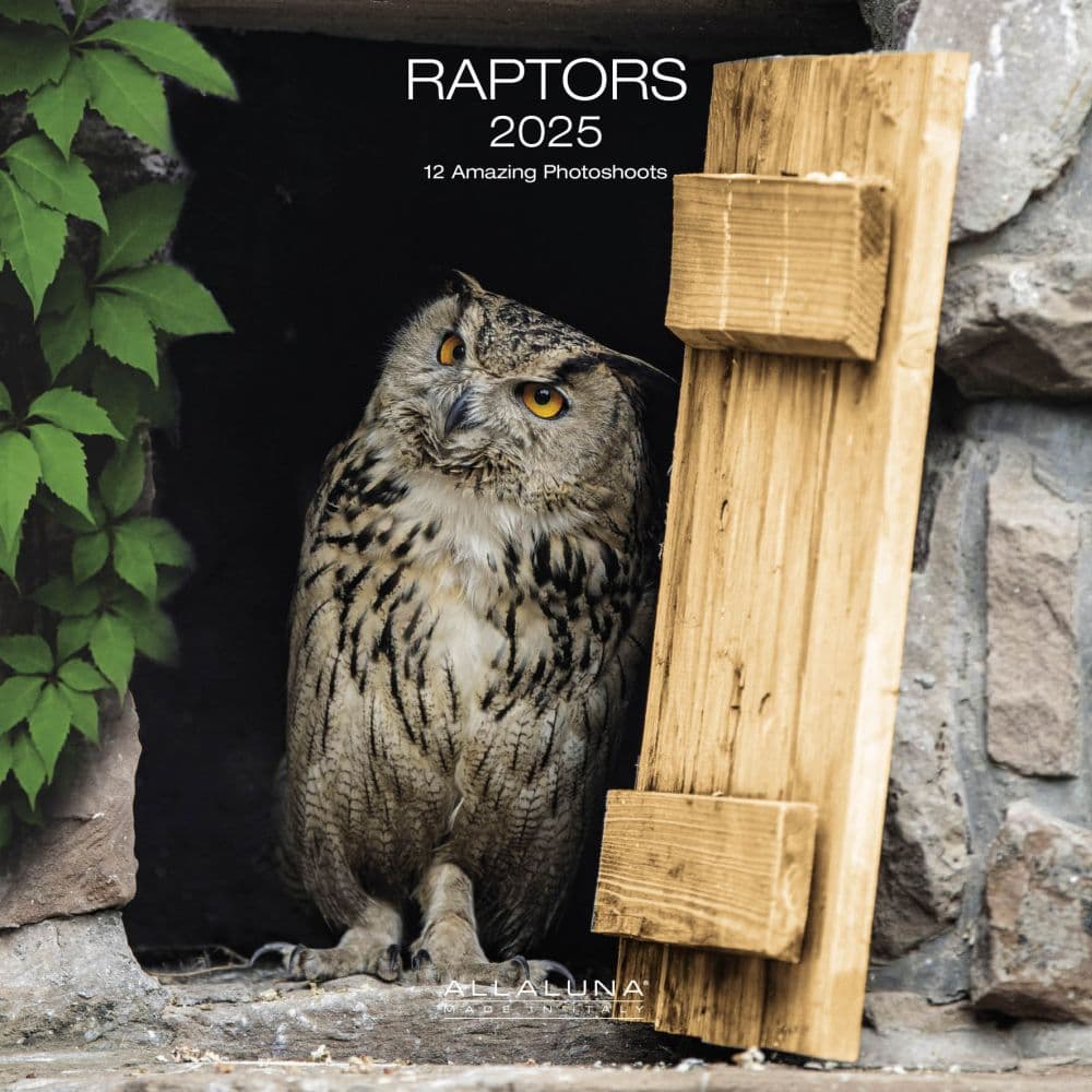Raptors 2025 Wall Calendar