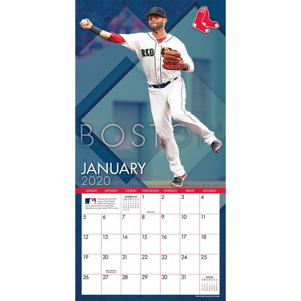 Boston Red Sox Wall Calendar