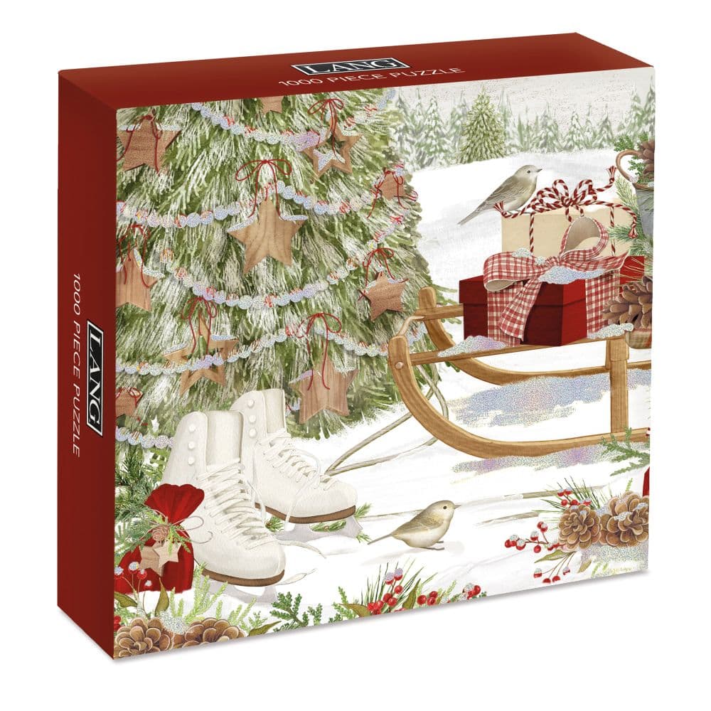 Snow and Cocoa Luxe 1000 Piece Puzzle Main Product Image