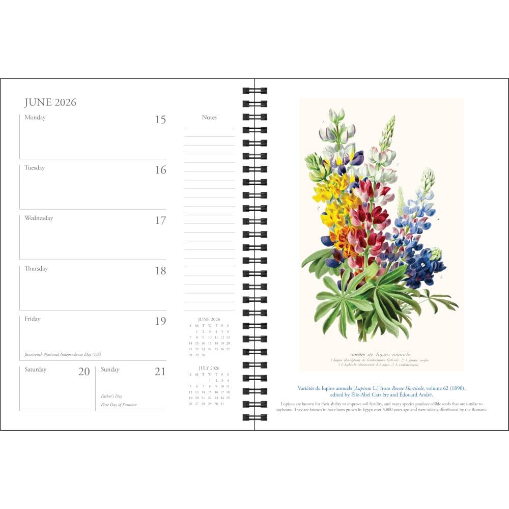 New York Botanical Gardens 2026 Engagement Planner Third Alternate Image