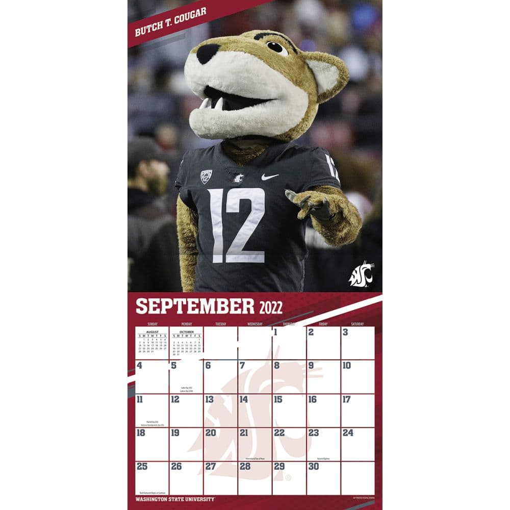 COL Washington State Cougars Calendar - Calendars.com