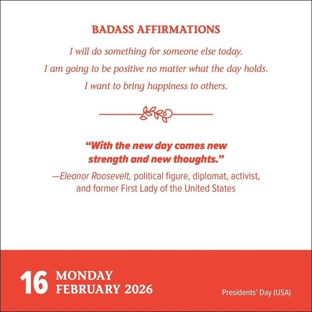Lifes Little Instruction Calendar 2026 Desk Calendar Second Alternate Image