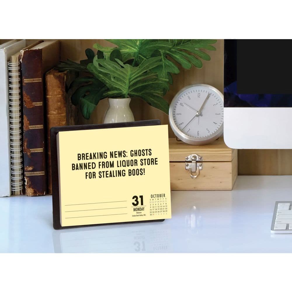 Pun Intended 2022 Desk Calendar - Calendars.com