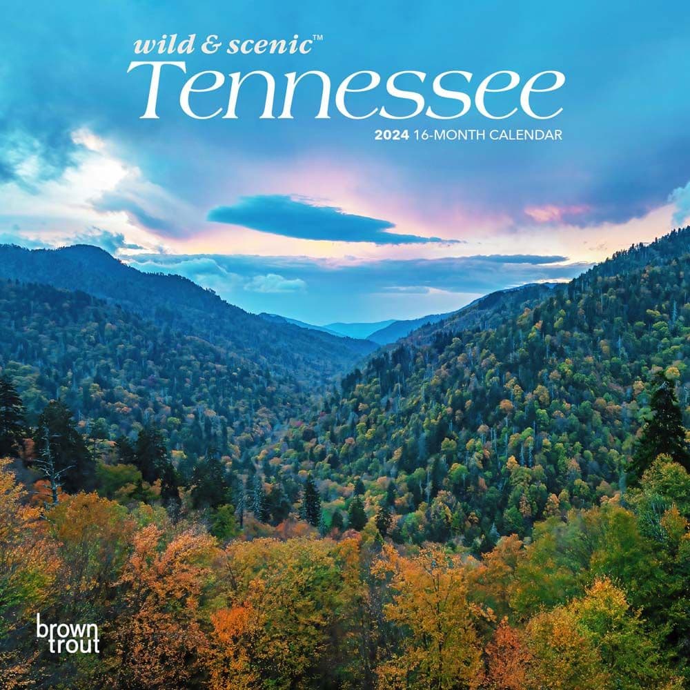Tennessee 2024 Mini Wall Calendar Main Product Image width=&quot;1000&quot; height=&quot;1000&quot;