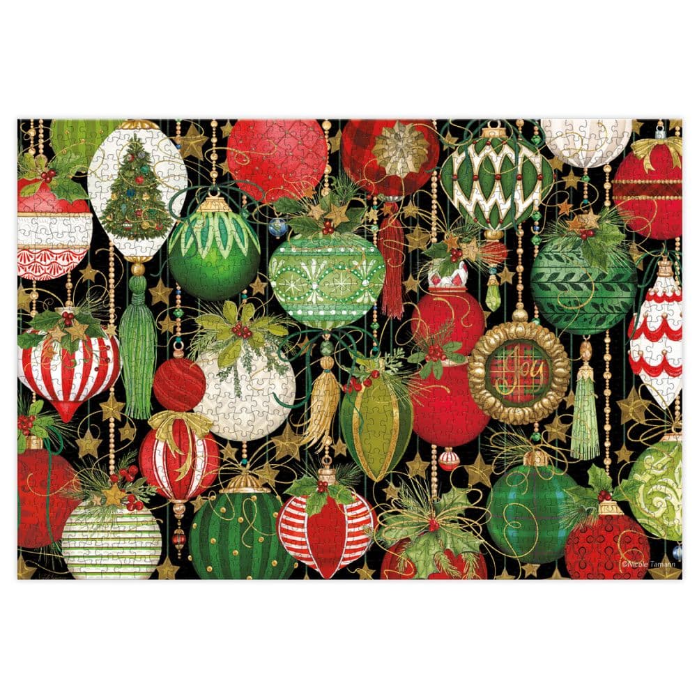 Trim the Tree 1000 Piece Luxe Puzzle First Alternate Image