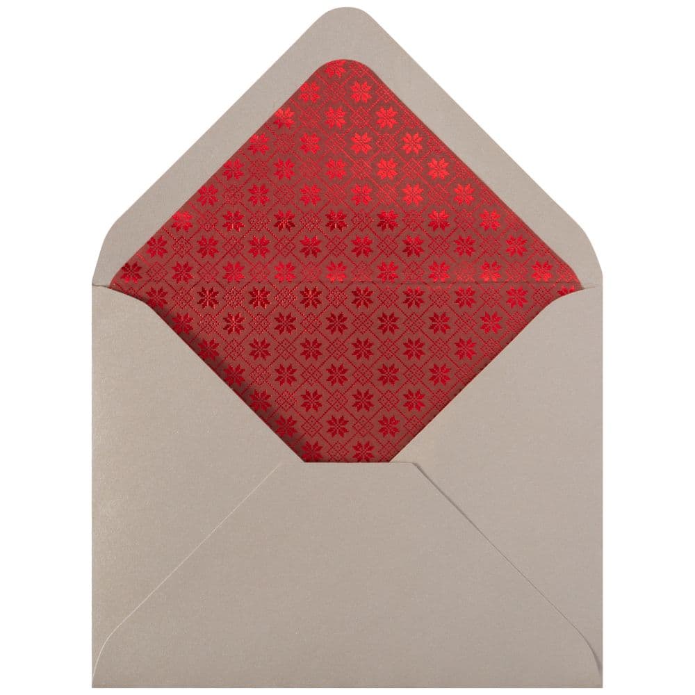 Santa and Woodland Animals 10 Count Boxed Christmas Cards Third Alternate Image width="1000" height="1000"