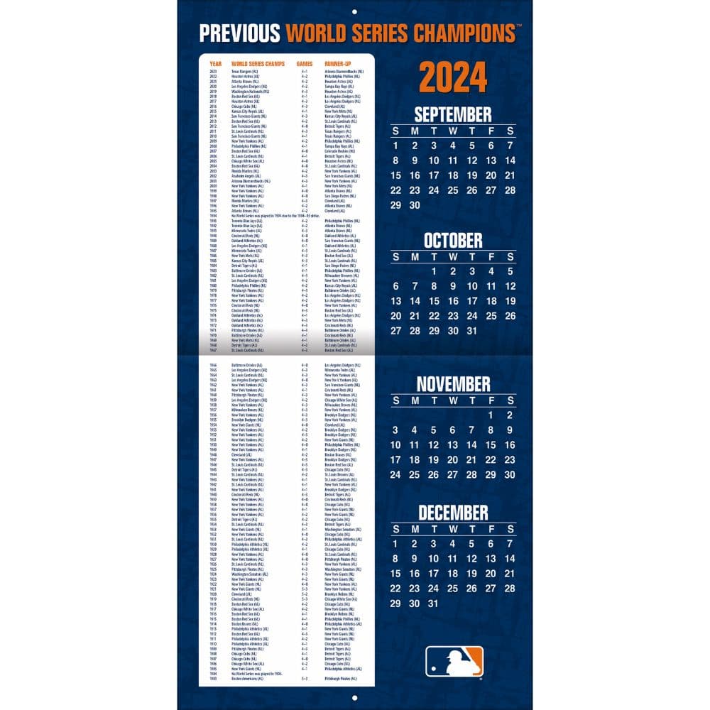 MLB Houston Astros 2025 Wall Calendar Second Alternate Image