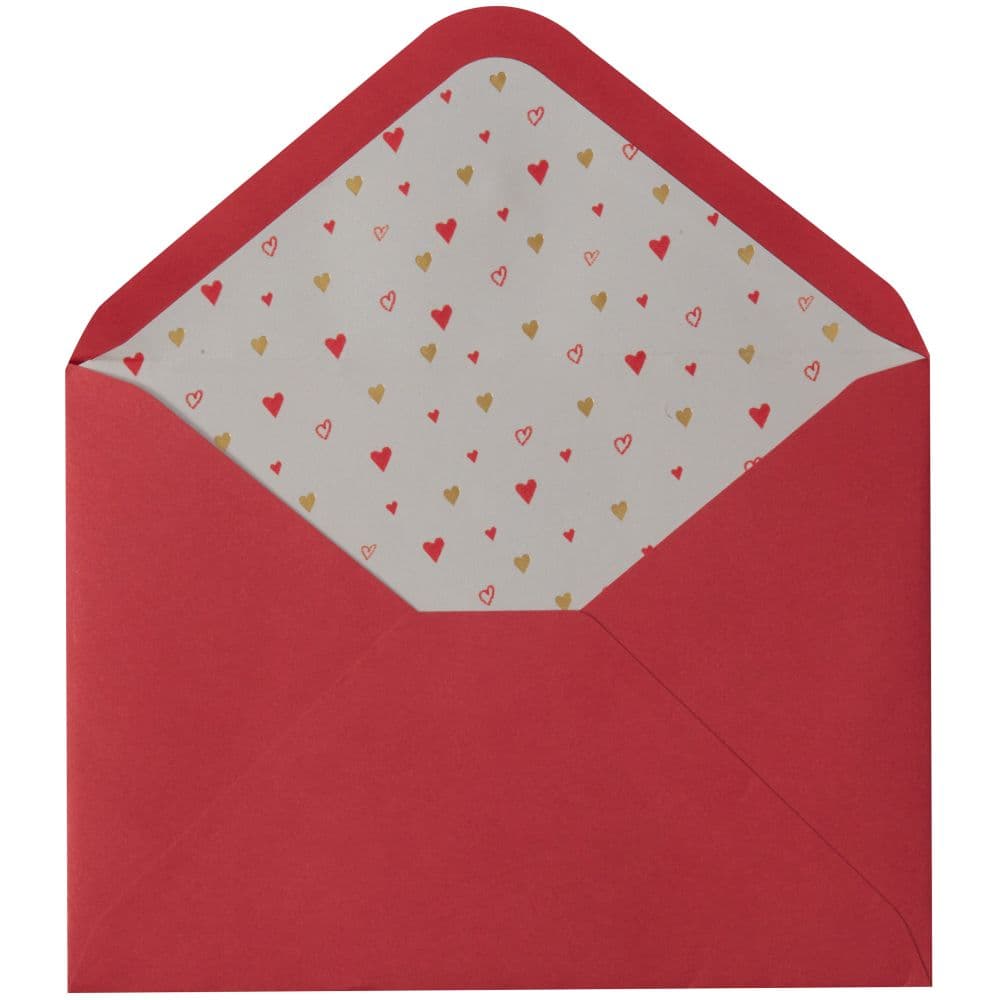 Patterned Hearts Valentine&#39;s Day Card Third Alternate Image width=&quot;1000&quot; height=&quot;1000&quot;