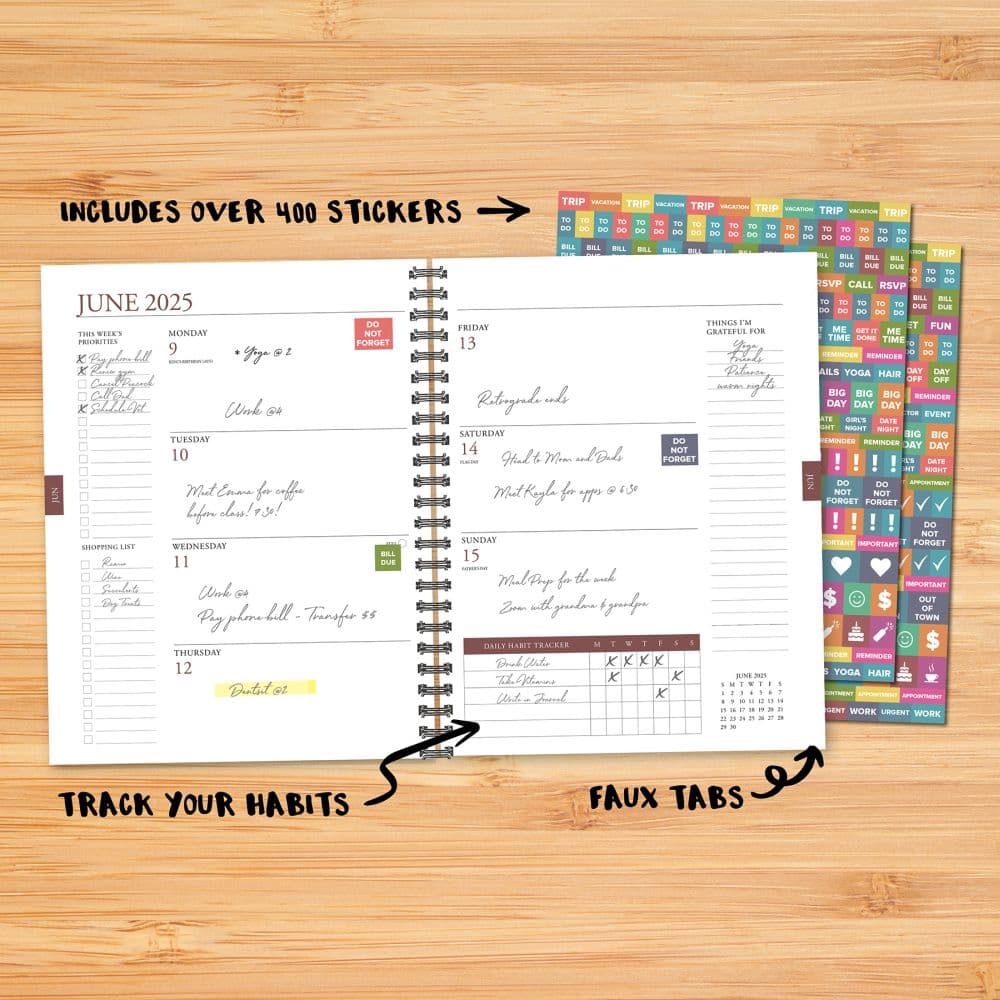What You Made Me Do 2025 Weekly Planner Second Alternate Image width=&quot;1000&quot; height=&quot;1000&quot;