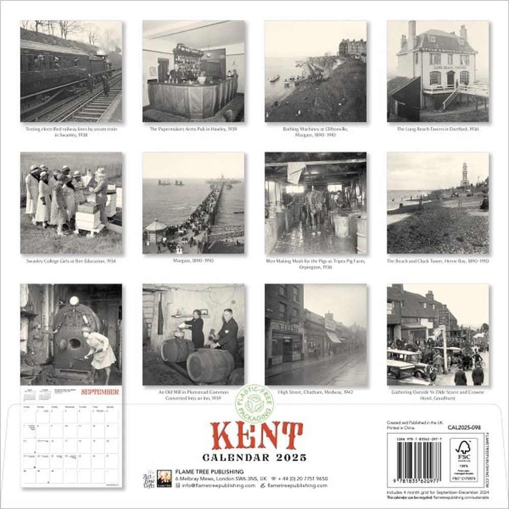 Kent Heritage 2025 Wall Calendar First Alternate Image