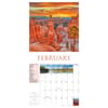 image National Parks of the West Travel Events 2025 Wall Calendar Alt2