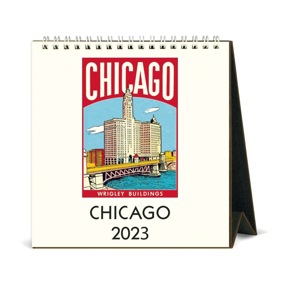 Chicago 2023 Easel Calendar