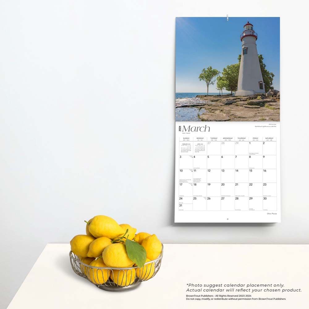 Ohio Places 2024 Wall Calendar Third Alternate  Image width=&quot;1000&quot; height=&quot;1000&quot;