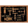 image Gilded Wine Coir Small Doormat by Susan Winget Main Image
