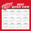 image NHL Detroit Red Wings 2027 Desk Calendar Fourth Alternate Image